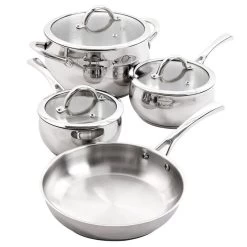 Oster® Oster Derrick 7 Piece Stainless Steel Cookware Set
