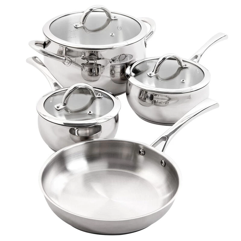 Oster® Oster Derrick 7 Piece Stainless Steel Cookware Set