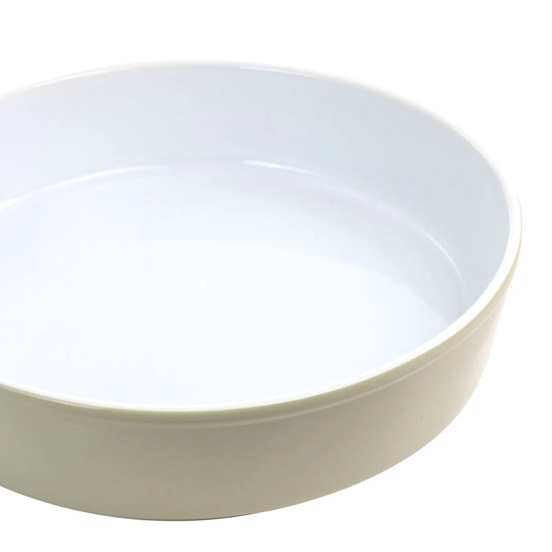 Martha Stewart Stoneware Pie Pan In Beige - Image 2