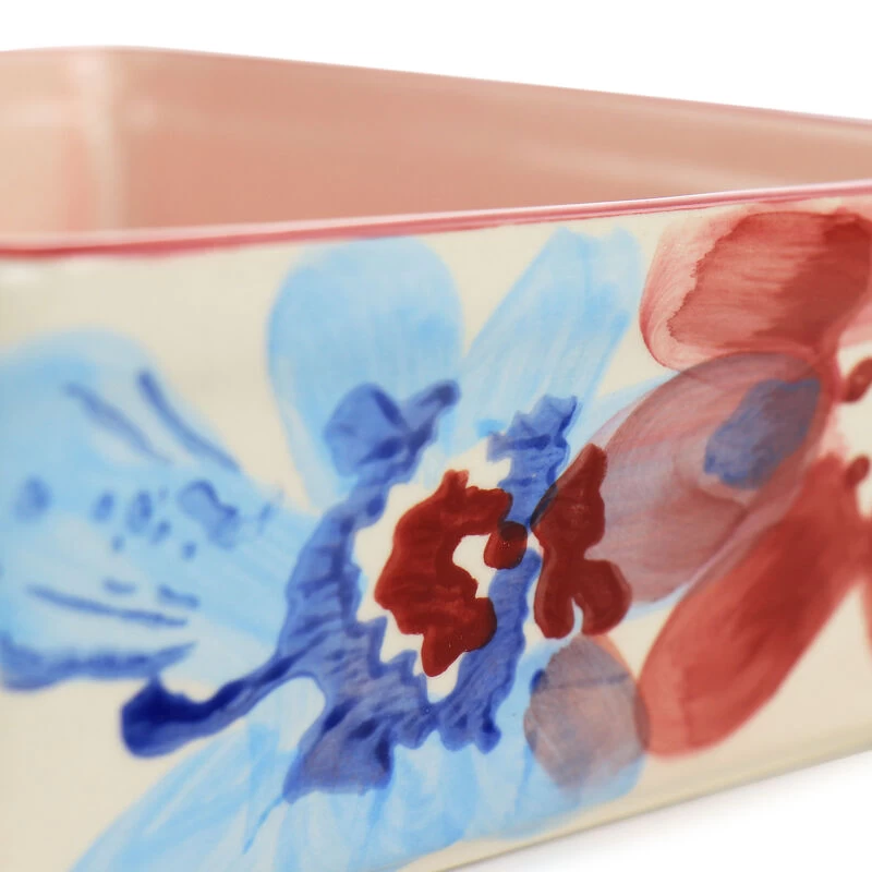 Spice By Tia Mowry Goji Blossom 2qt Square Stoneware Baker Pan In Pink - Image 6